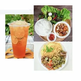Hình ảnh  Combo 3 món : Bún chả Hà Nội+ Chà tắc+ cơm chiên dưa bò