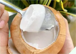 Hình ảnh rau câu dừa