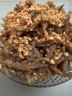 Hình ảnh củ cải muối( cải xá bấu) ăn chay dc