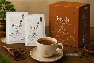 Hình ảnh Cafe Thảo Mộc - Mộc An hộp 10 gói