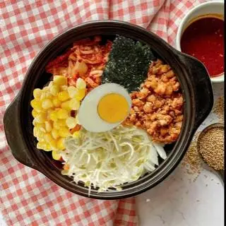 Hình ảnh cơm trộn korea