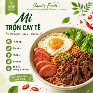Hình ảnh MÌ TRỘN CAY TÊ