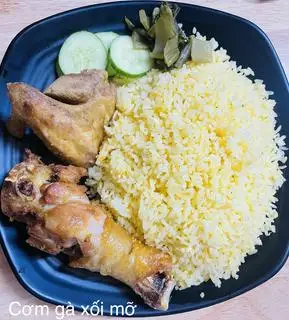 Hình ảnh Cơm gà xối mỡ (KHÔNG CANH)