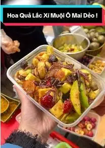 Hình ảnh Khay Đại Hoa Quả Lắc Xí Muội 