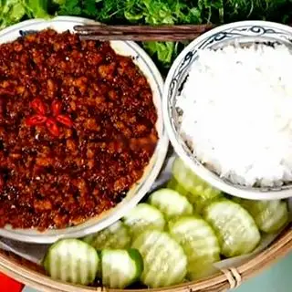 Hình ảnh Cơm Mắm Tép Chưng Thị