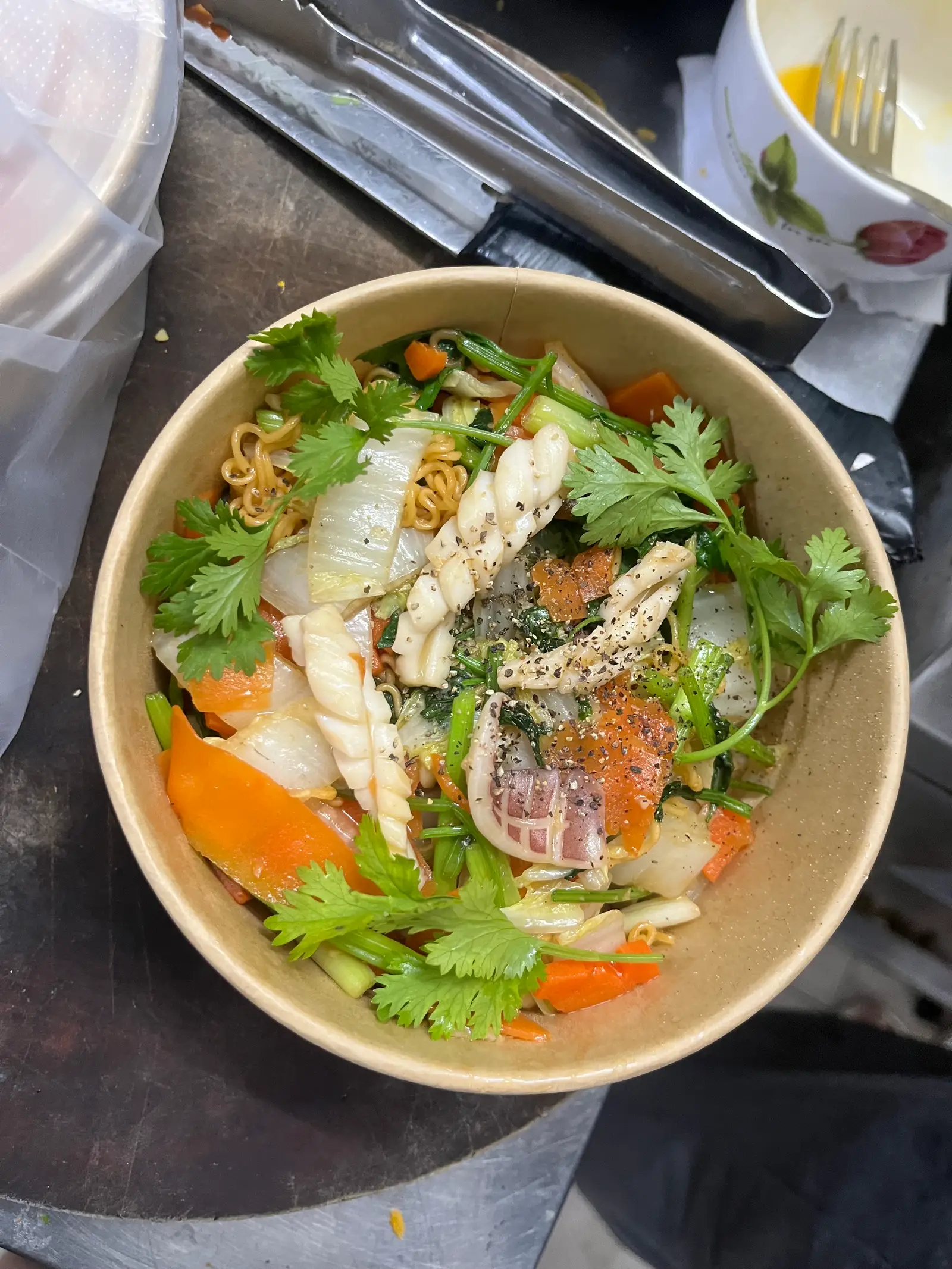 Hình ảnh Mì xào mực