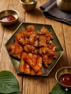 Hình ảnh Chân gà sốt cay Hàn Quốc (nhỏ)