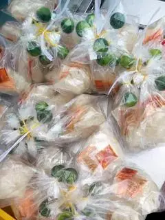 Hình ảnh Xâu 10bịch bánh tráng sate vò