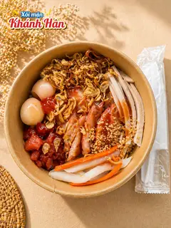 Hình ảnh Xôi xá xíu đặc biệt heo + gà full topping