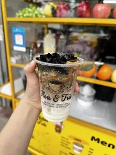 Hình ảnh Cafe sữa thạch sương sáo
