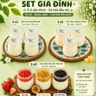 Hình ảnh Set Gia Đình vui vẻ 10 hũ