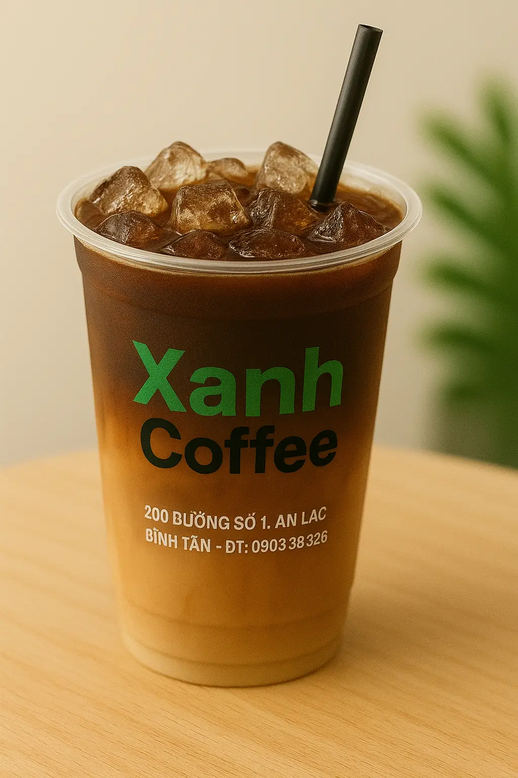 Hình ảnh Cà phê sữa đá - pha máy