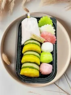 Hình ảnh Sét Tam Sắc (3bông - 3rễ tre - 3bò lợn) + cốt dừa