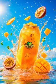 Hình ảnh Trà xoài chanh dây