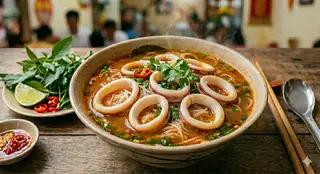 Hình ảnh Bún Thái mực