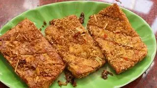 Hình ảnh Đậu hủ chiên sả