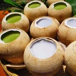 Hình ảnh Rau Câu trái dừa