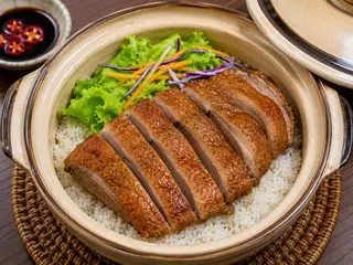 Hình ảnh Cơm Rang Lườn Ngỗng Tặng Trà chanh