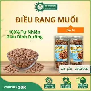 Hình ảnh HẠT ĐIỀU RANG MUỐI NGUYÊN HẠT 500GR