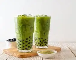 Hình ảnh Trà Sữa Thái Xanh Trân Châu