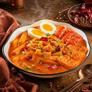 Hình ảnh Tokbokki rose mala