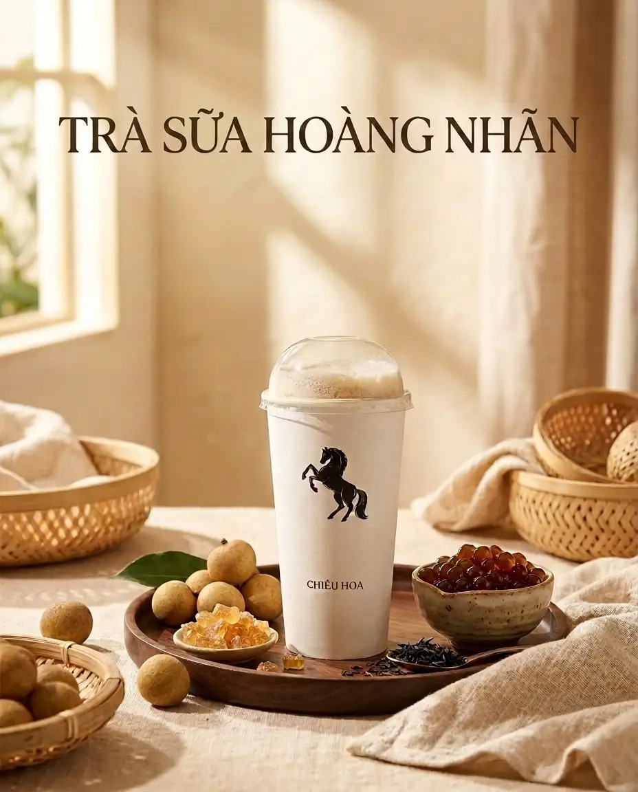 Hình ảnh Trà sữa Hoàng Nhãn