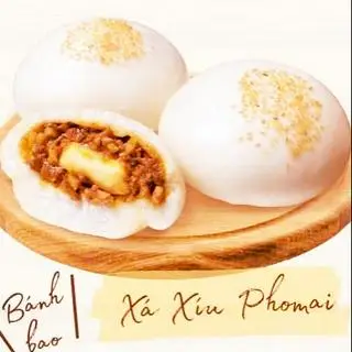 Hình ảnh Bánh bao nhân Thịt Xá Xíu Phô Mai