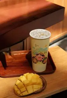 Hình ảnh Lục Trà Sữa Xoài
