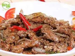Hình ảnh Cơm chiên bò sốt tiêu đen