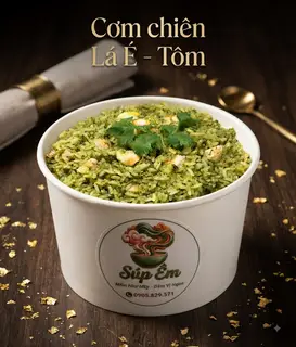 Hình ảnh Cơm chiên Lá É - Tôm