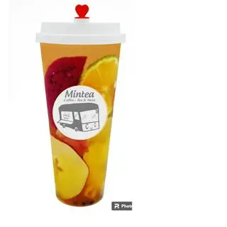 Hình ảnh Trà Ô long trái cây nhiệt đới