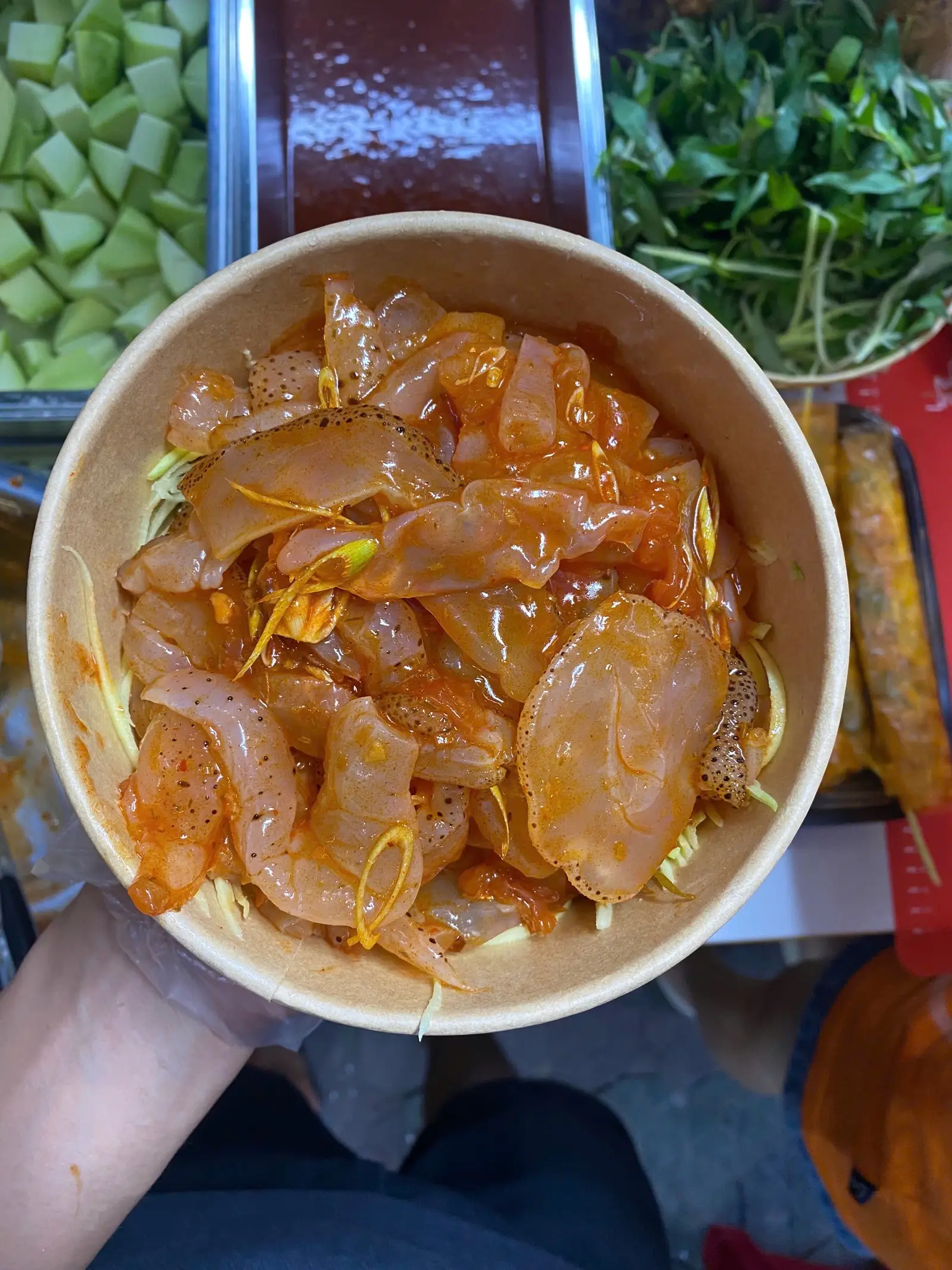Hình ảnh Thân sứa sốt thái Nhỏ