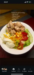 Hình ảnh Salad Ức Gà