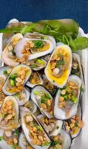 Hình ảnh Sò Dẹo nướng Mỡ Hành