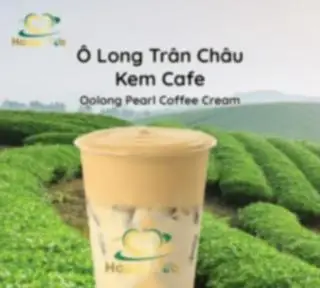 Hình ảnh Ô long sữa trân châu kem cafe