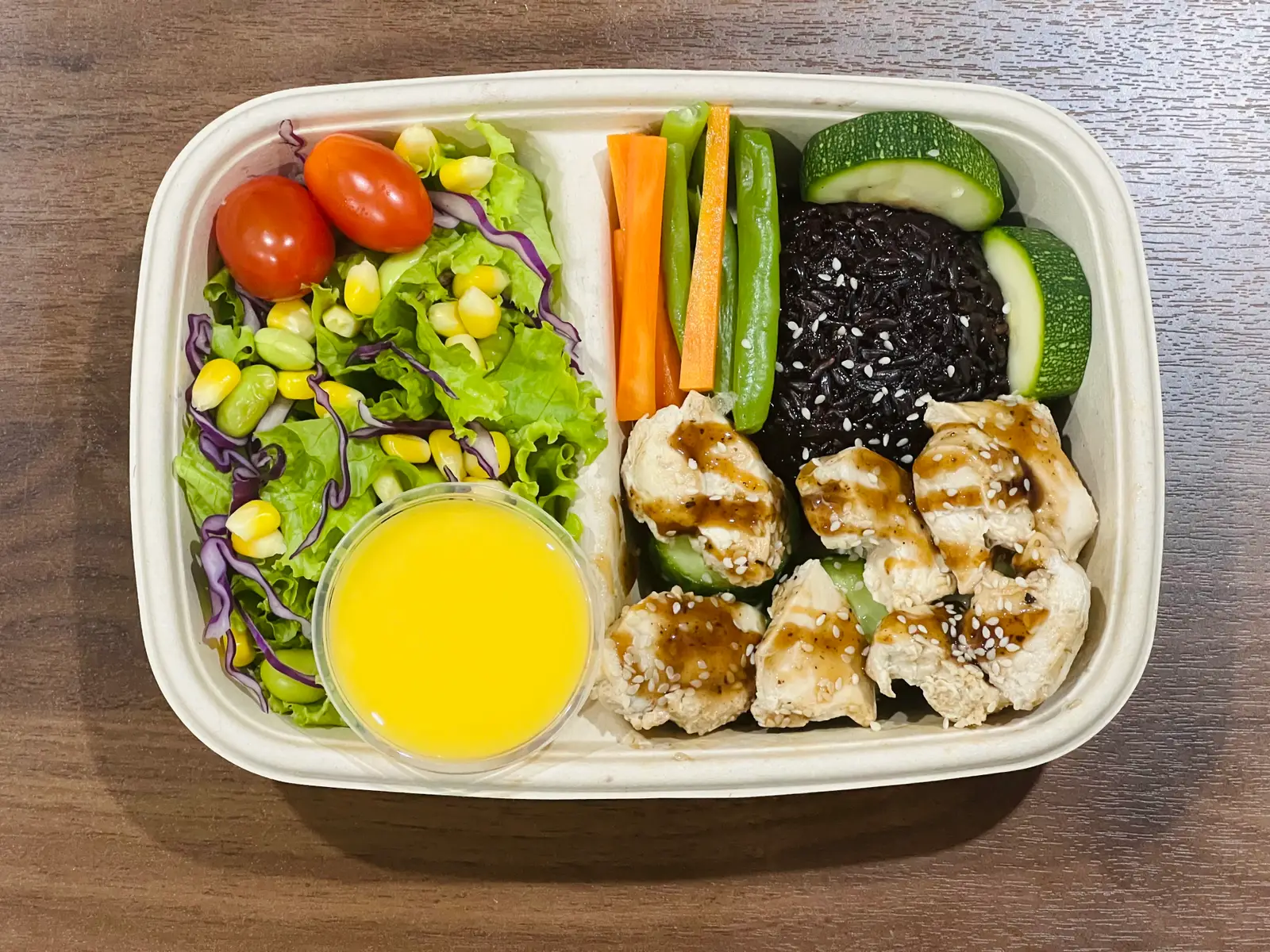Hình ảnh cơm gà sốt Teriyaki 