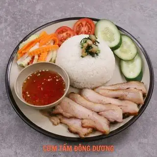 Hình ảnh Cơm tấm má heo nướng