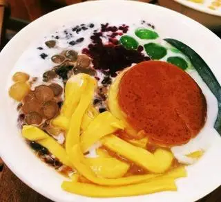 Hình ảnh caramen mít trân châu thạch