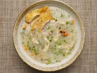 Hình ảnh Cháo Gà Đậu Xanh