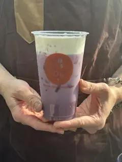 Hình ảnh trà sữa khoai môn