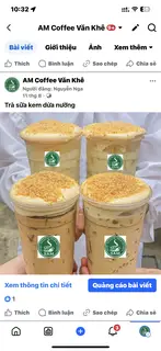Hình ảnh Trà Sữa Kem Dừa Nướng