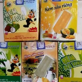 Hình ảnh Kem tràng tiền mix 4 vị hộp 5 que