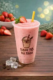 Hình ảnh Sinh Tố Dâu “Đà Lạt” Cực Ngon