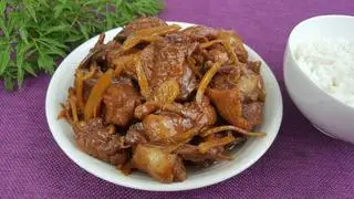 Hình ảnh cơm vịt kho
