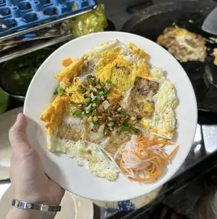 Hình ảnh Khoai môn chiên 2 trứng