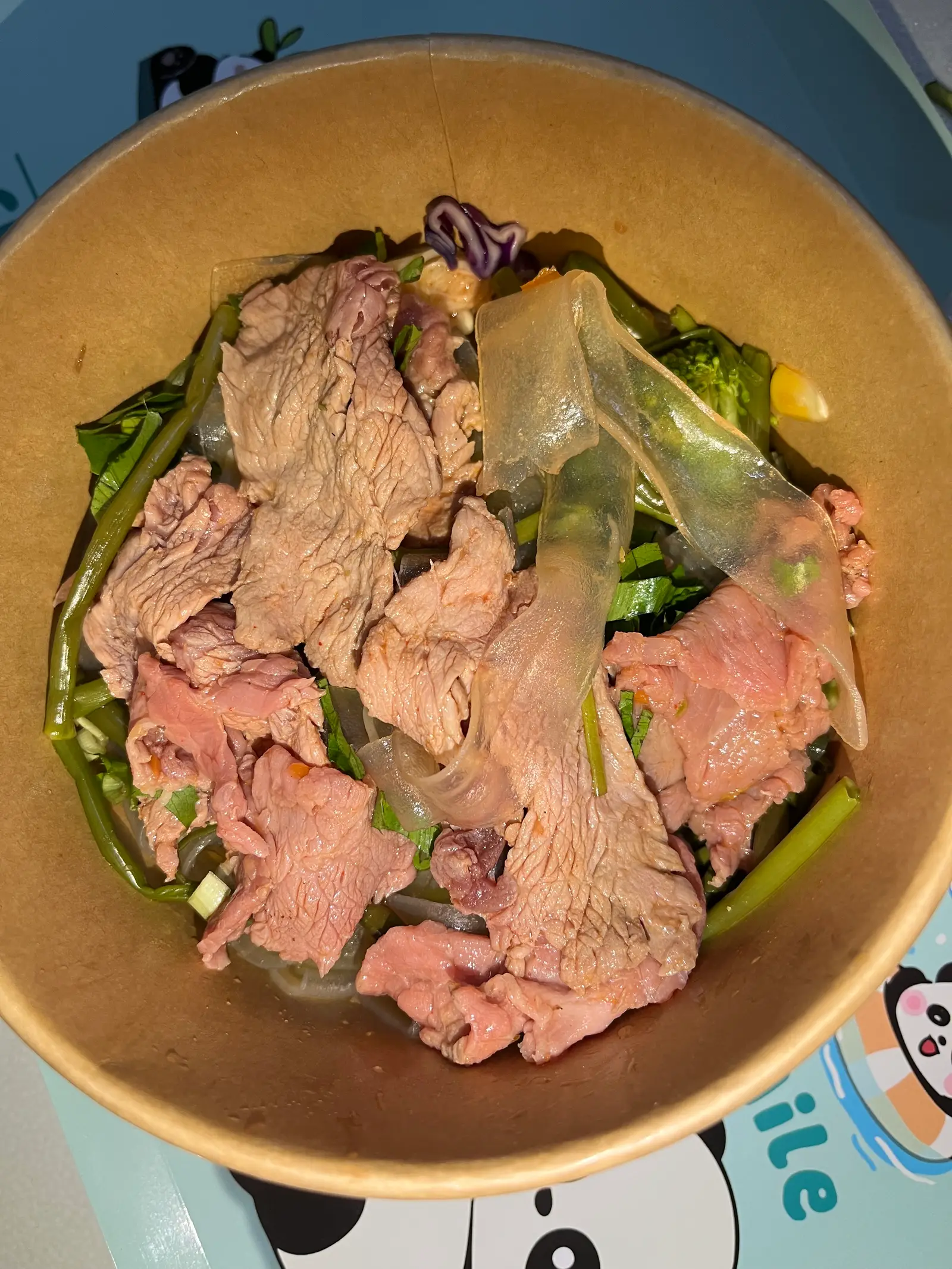 Hình ảnh Miến sợi to bò chua cay 