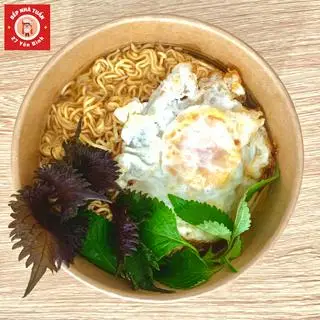 Hình ảnh Mì tôm trứng ốp la 