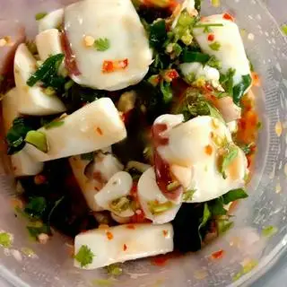 Hình ảnh Mực xào sate cay cay
