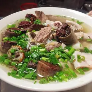 Hình ảnh Bún lòng đầy đủ