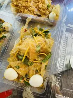 Hình ảnh Bánh tráng dẻo sate